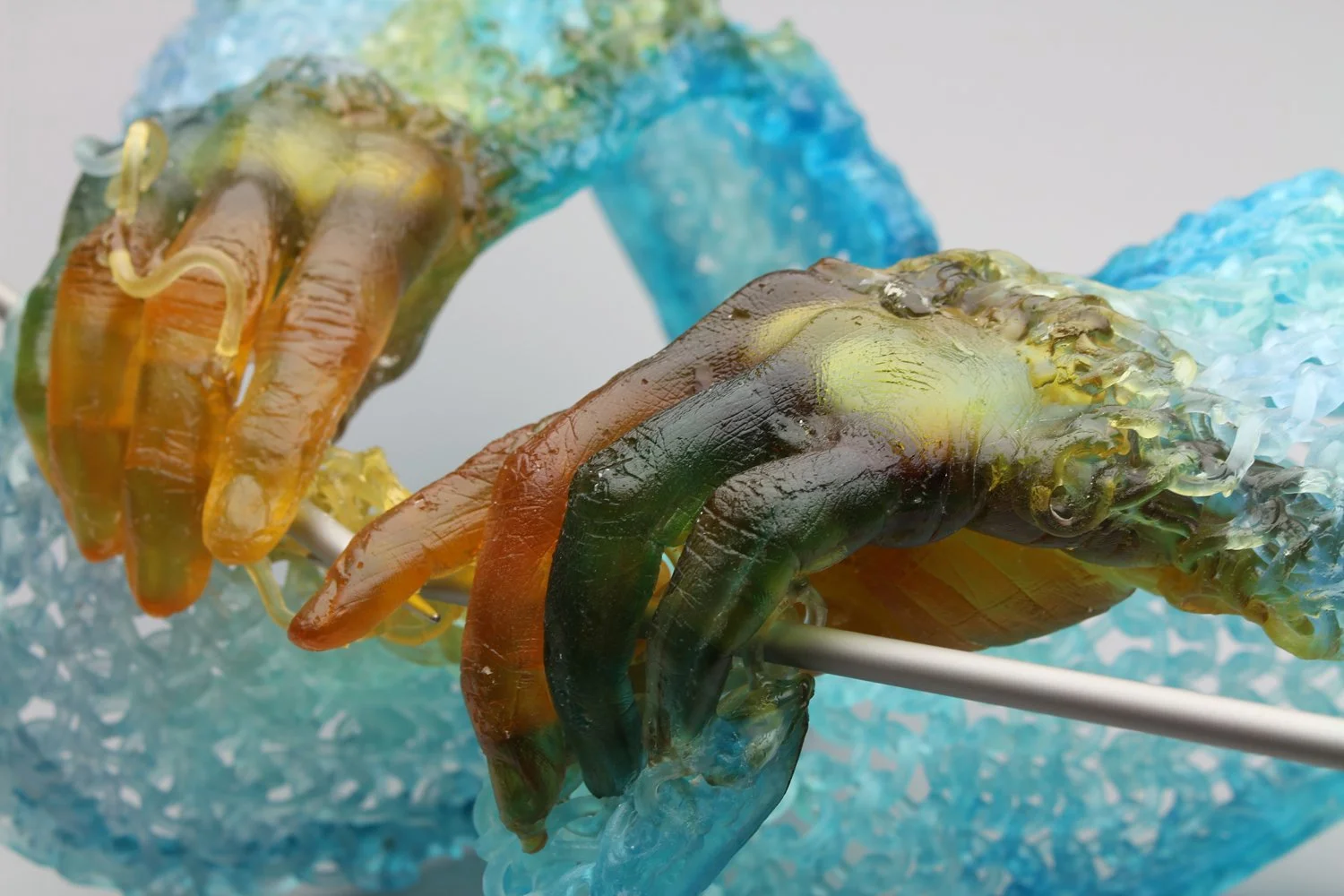 Knitted Glass Sculpture - 